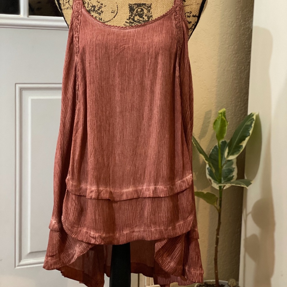 Knox Rose XXL dusty red tank top